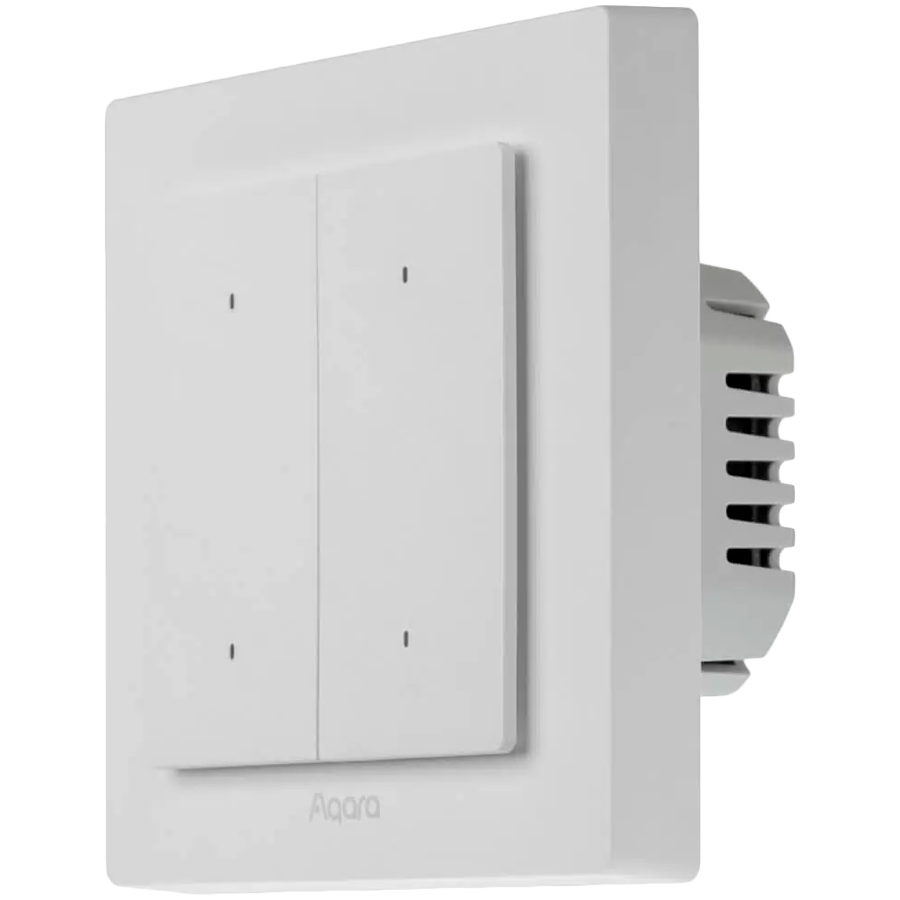 Pametni prekidač AQARA H2 EU WS-K08D (4 tipke, 2 kanala)-1
