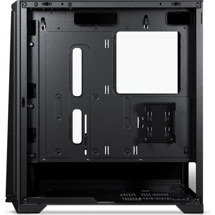 Kućište PHANTEKS ECLIPSE G370A (big tower, atx, m-atx, mini itx, e-atx, ssi-eeb, črna, 3.5" x1, 2.5" x2, 1x usb 3.0, 1x usb-c 3.0, 3x 120mm silent fan, 1x 120mm silent fan opcijsko, do 240mm radiator, do 360mm radiator, dimenzije 465 x 476 x 220mm, težina 6,43kg)-10