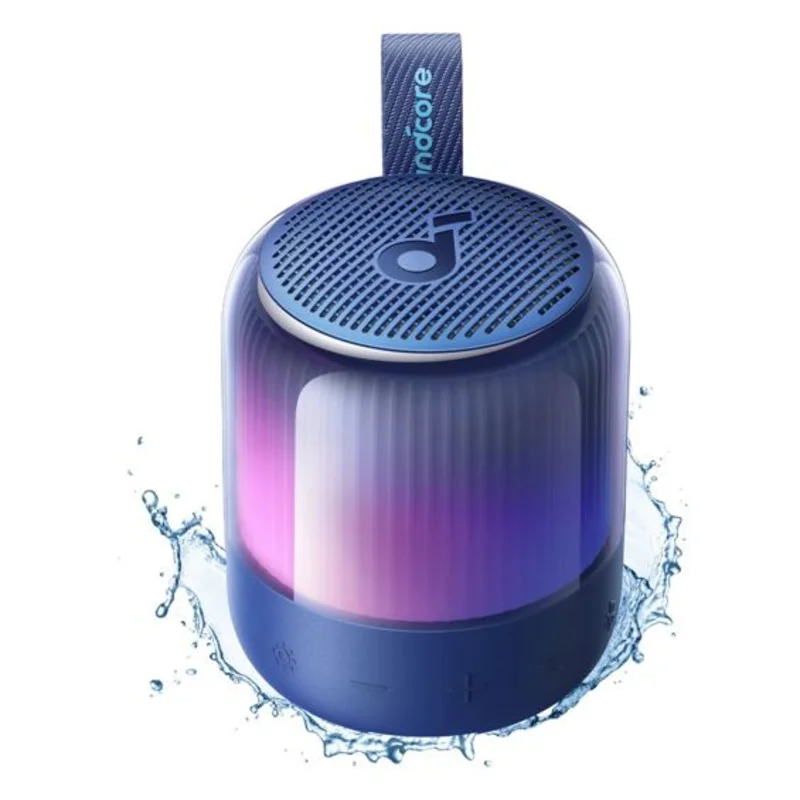 Bluetooth zvučnik ANKER SoundCore Glow Mini Blue (Bluetooth, RBG, USB, IPX7)-0