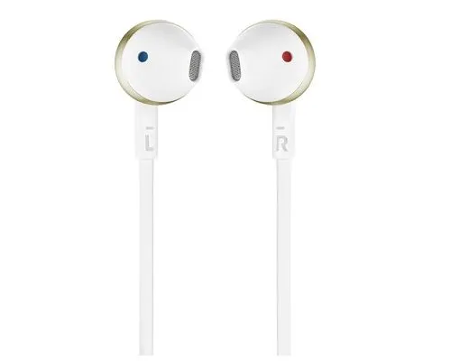 Slušalice JBL T205 šampanj zlatne-1