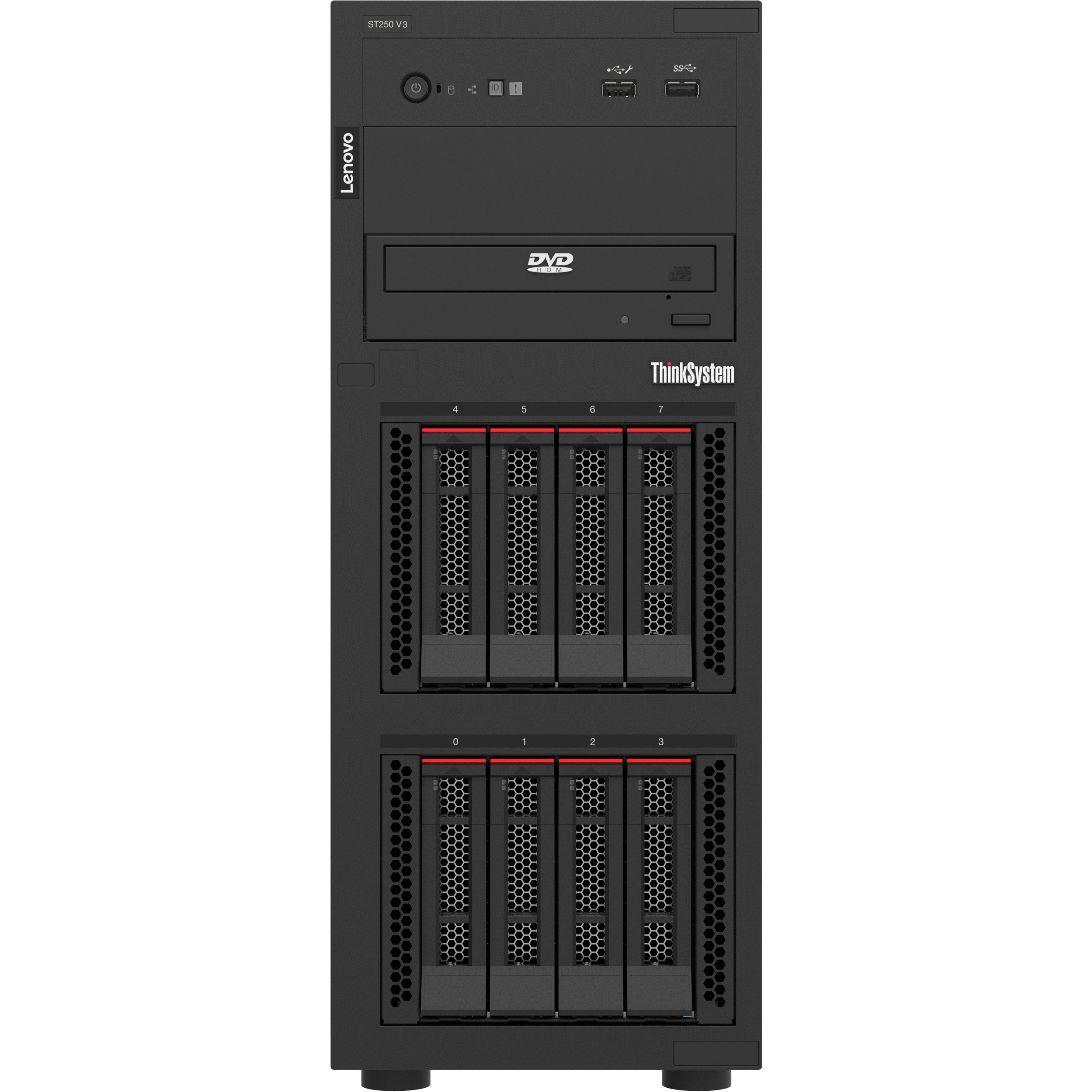 Server LENOVO ThinkSystem ST250 V3 (Intel Xeon 6353P 8C 2.7GHz, 32GB RAM, 2x 960GB SSD, 4U)-1