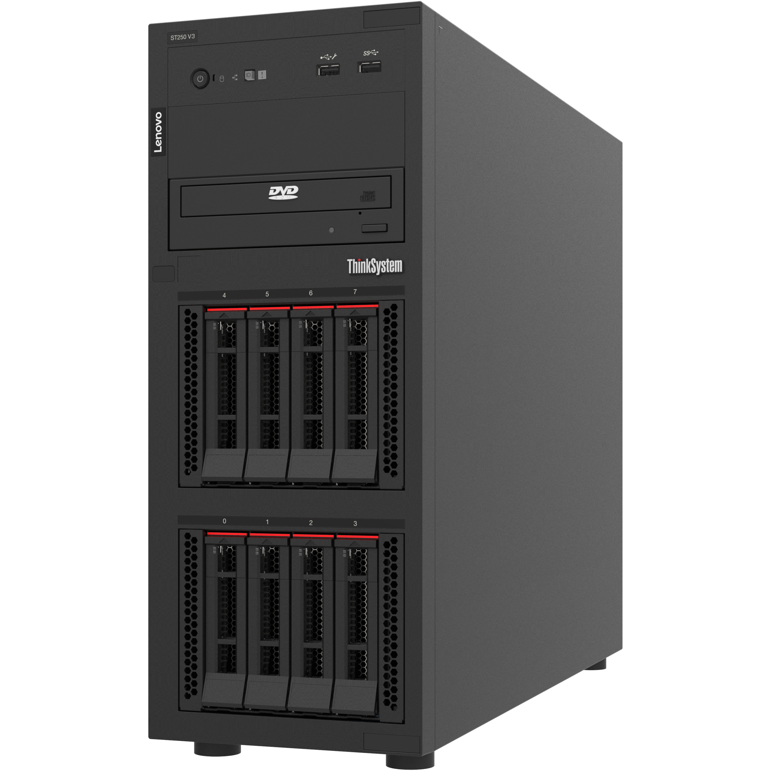 Server LENOVO ThinkSystem ST250 V3 (Intel Xeon 6353P 8C 2.7GHz, 32GB RAM, 2x 960GB SSD, 4U)-2
