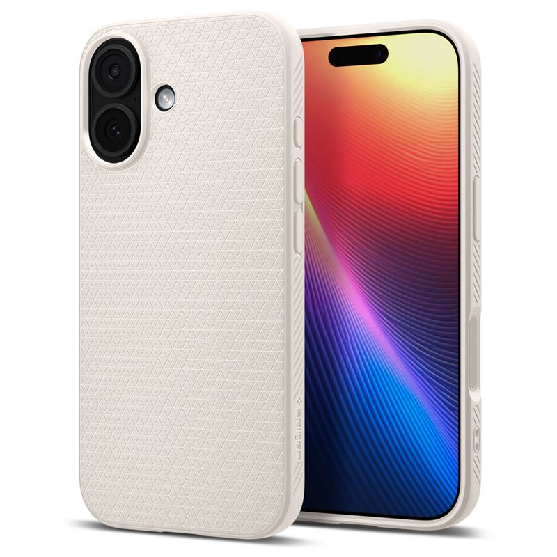 Futrola Spigen Liquid Air natural titanium - iPhone 17