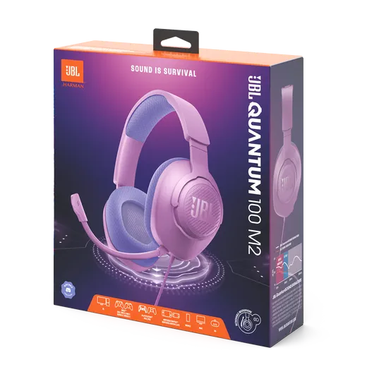 Slušalice JBL Quantum 100 M2, ljubičaste-4