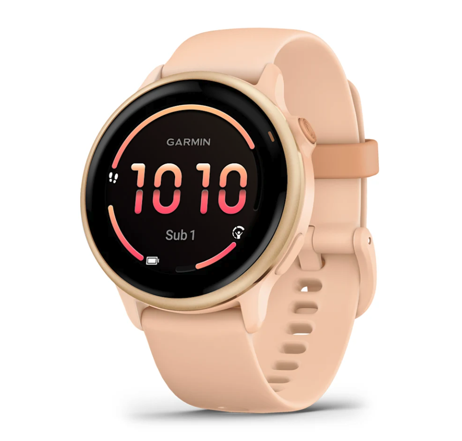 Pametni sat GARMIN Vivoactive 6 Pink Dawn / P. Dawn Metallic 42mm, 010-02985-03