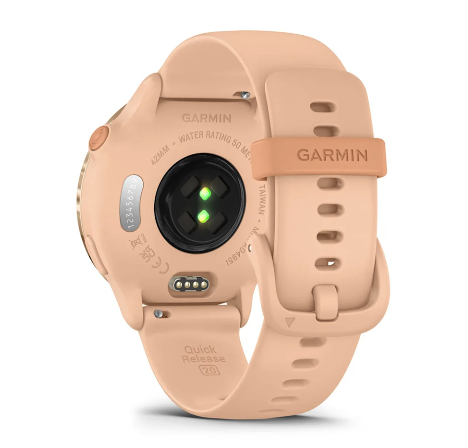 Pametni sat GARMIN Vivoactive 6 Pink Dawn / P. Dawn Metallic 42mm, 010-02985-03-4