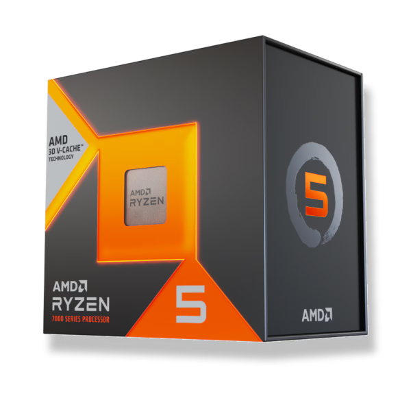CPU AMD Ryzen 5 7500X3D AM5 (radni takt 4.000 MHz, L3 cache 96, TDP 65W, integrirani grafički sustav Y)-3