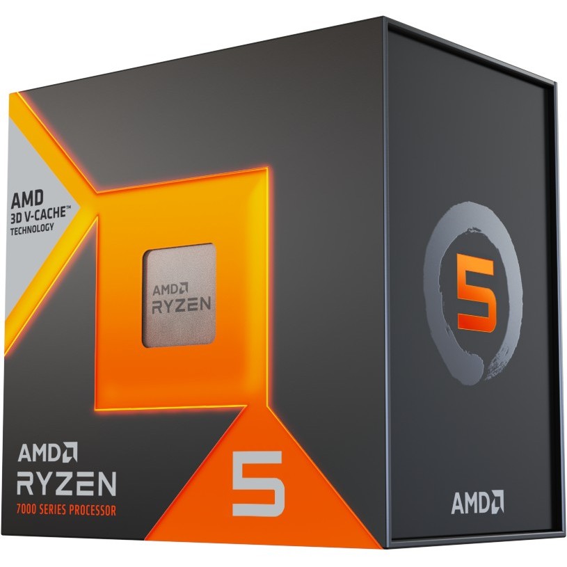 CPU AMD Ryzen 5 7500X3D AM5 (radni takt 4.000 MHz, L3 cache 96, TDP 65W, integrirani grafički sustav Y)-4