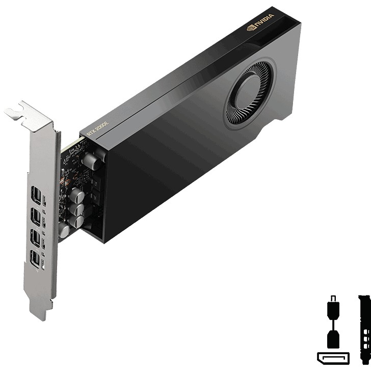 Grafička kartica PNY VCNRTX2000EADA-SB (pci-express x16 gen 4.0,single slot,50w,16 gb gddr6 ecc,128-bit,hdcp 2.2,hdmi 2.0 support)-1