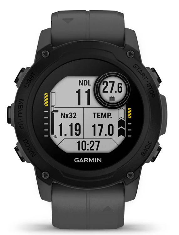 Pametni ronilački sat  GARMIN Descent G1 Slate Gray 45mm, 010-02604-10-1