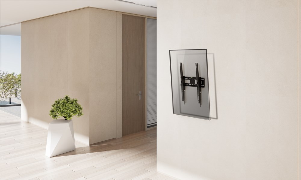 TV MOUNT GEMBIRD WM-75T-03 Portrait digital signage Wall Mount (tilt) 37" - 75" crna boja-5