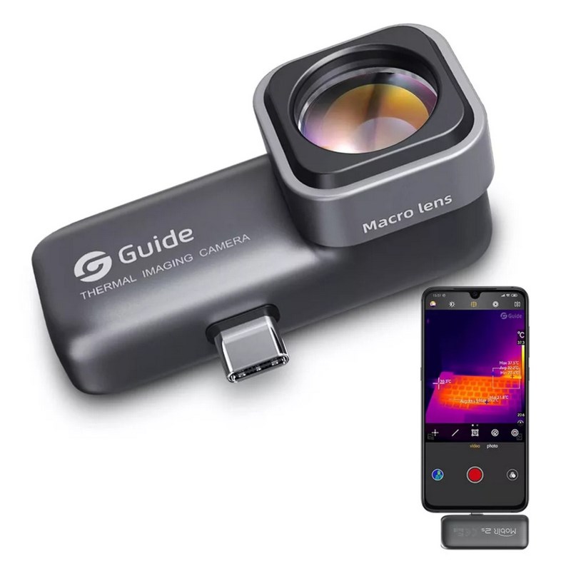 Termovizijska kamera za mobitel GUIDE SENSAMART MobIR 2S (M2SA-5X) (256x192, 25Hz, USB-C)-1