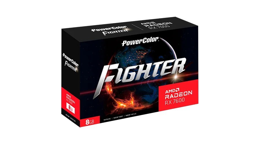 Grafička karta POWERCOLOR Fighter RX7600 8G-F-4