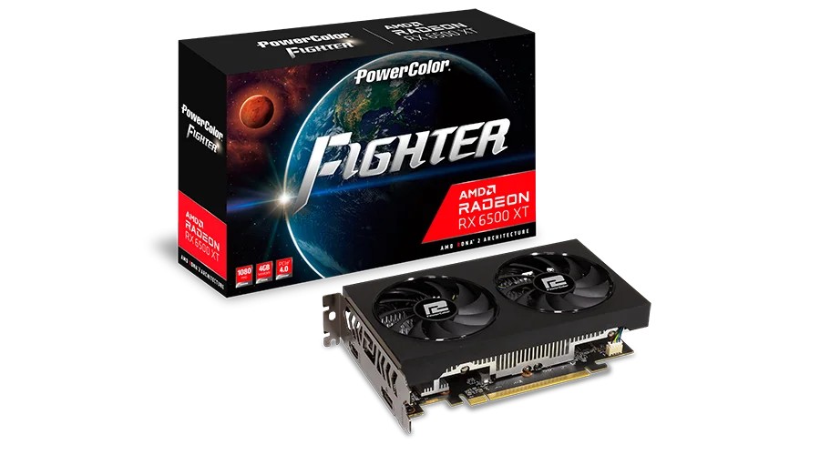 Grafička karta POWERCOLOR Figh. AXRX 6500XT 4GBD6-DHV3-0