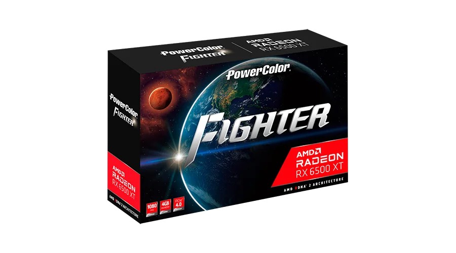 Grafička karta POWERCOLOR Figh. AXRX 6500XT 4GBD6-DHV3-5