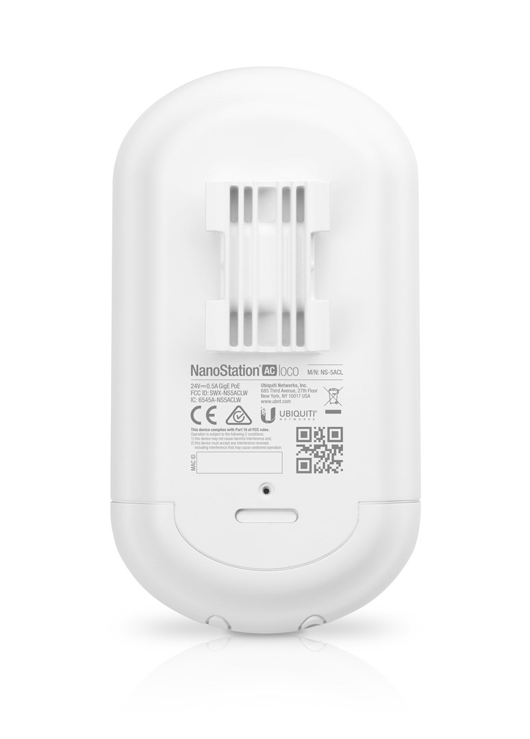 Vanjska bežična pristupna točka UBIQUITI NanoStation AC Loco (5GHz, 450+ Mbps, Gigabit LAN)-3