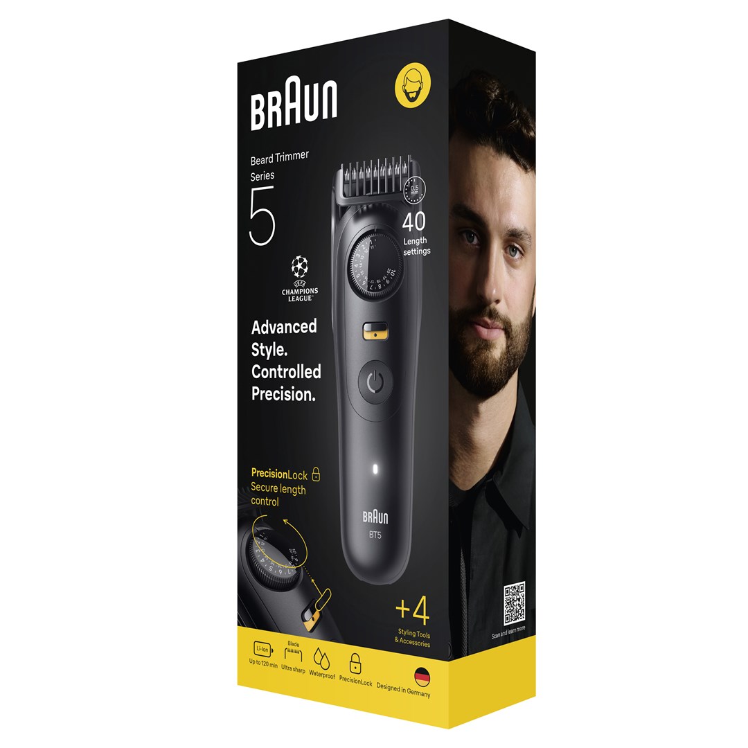 Braun beard trimmer Series 5 BT5520, wireless-3