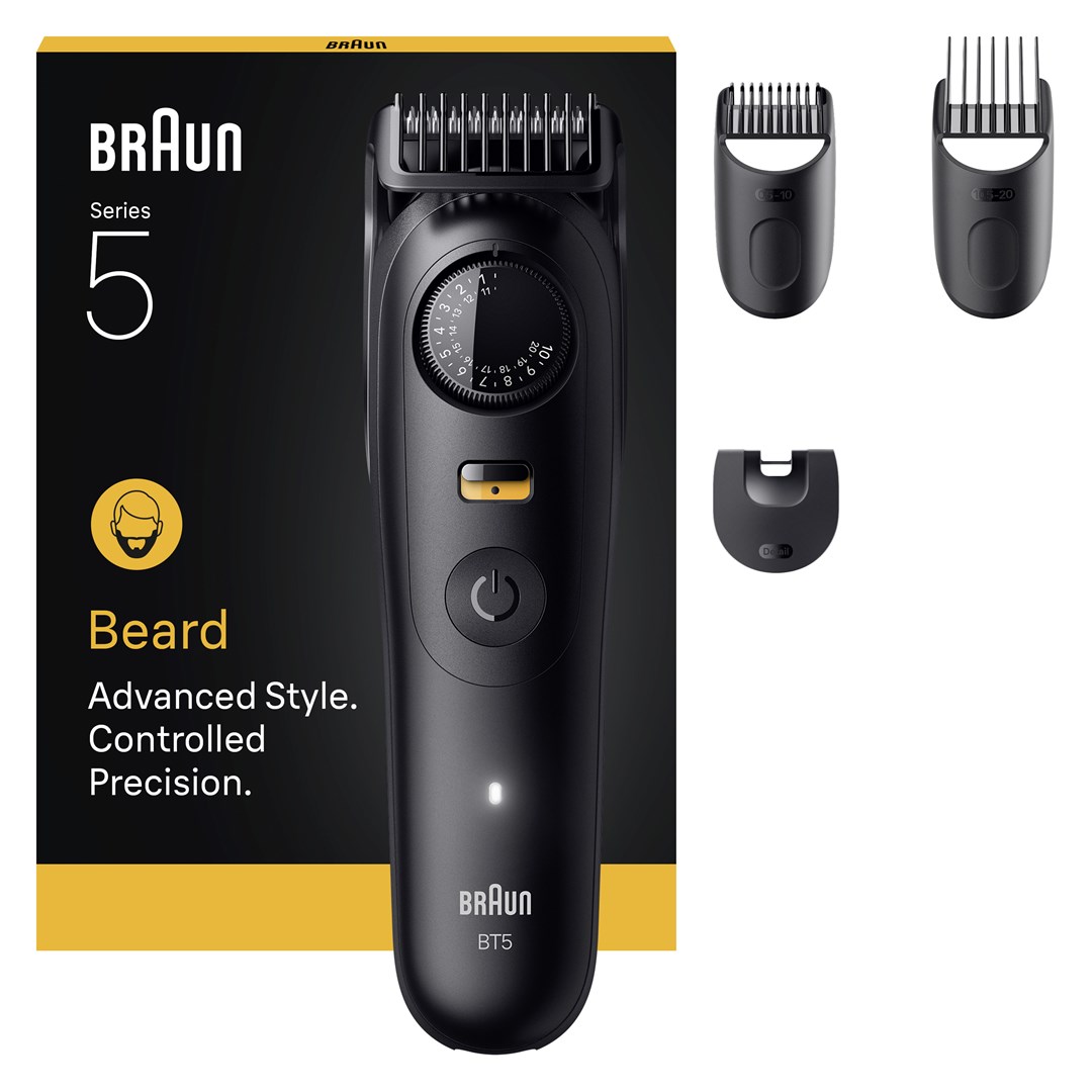 Braun beard trimmer Series 5 BT5520, wireless-0