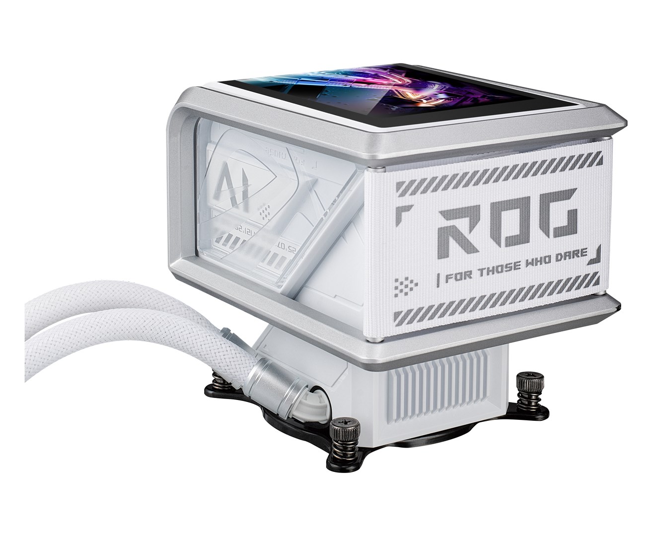 Hladnjak ASUS ROG Ryuo IV SLC 360 ARGB White Edition 12 cm-8