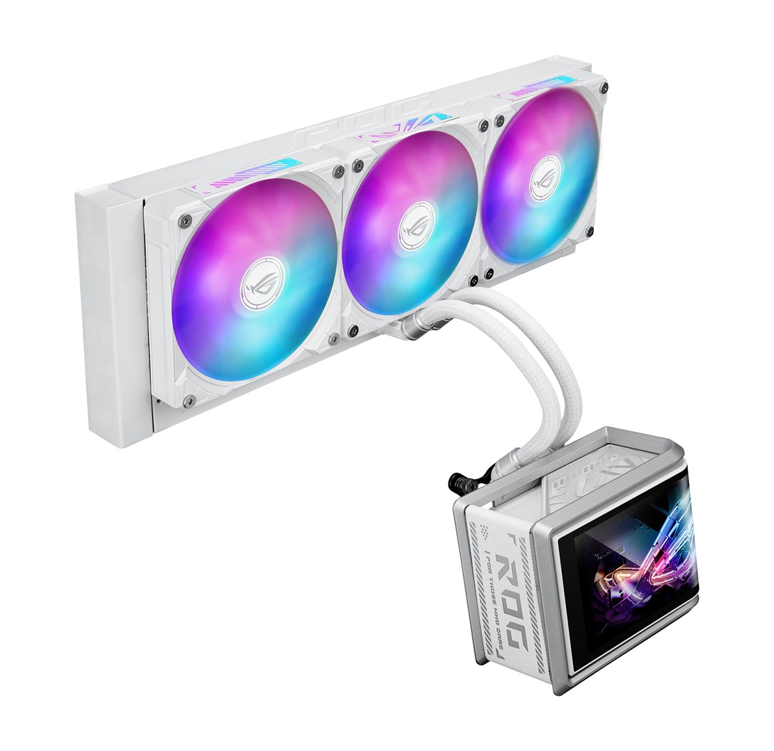Hladnjak ASUS ROG Ryuo IV SLC 360 ARGB White Edition 12 cm-5
