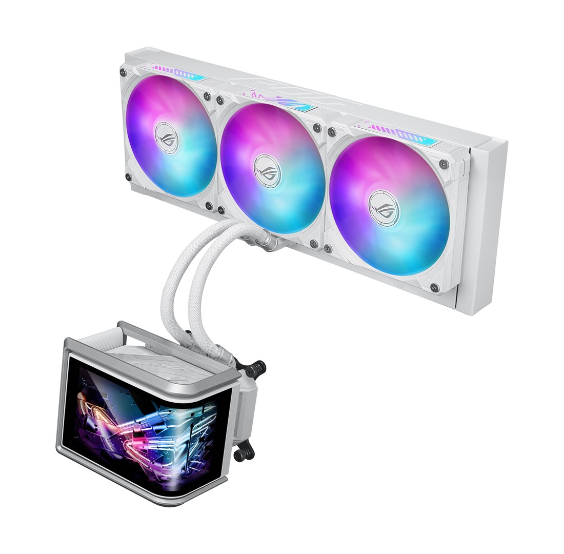 Hladnjak ASUS ROG Ryuo IV SLC 360 ARGB White Edition 12 cm-6