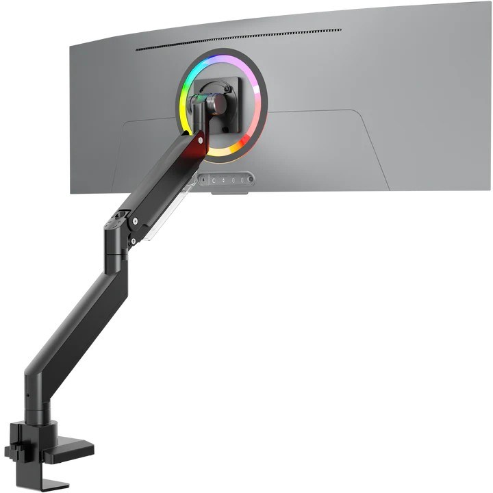 Uchwyt ONKRON G130-B (do 27 kg, za monitore 17"-57", crni)