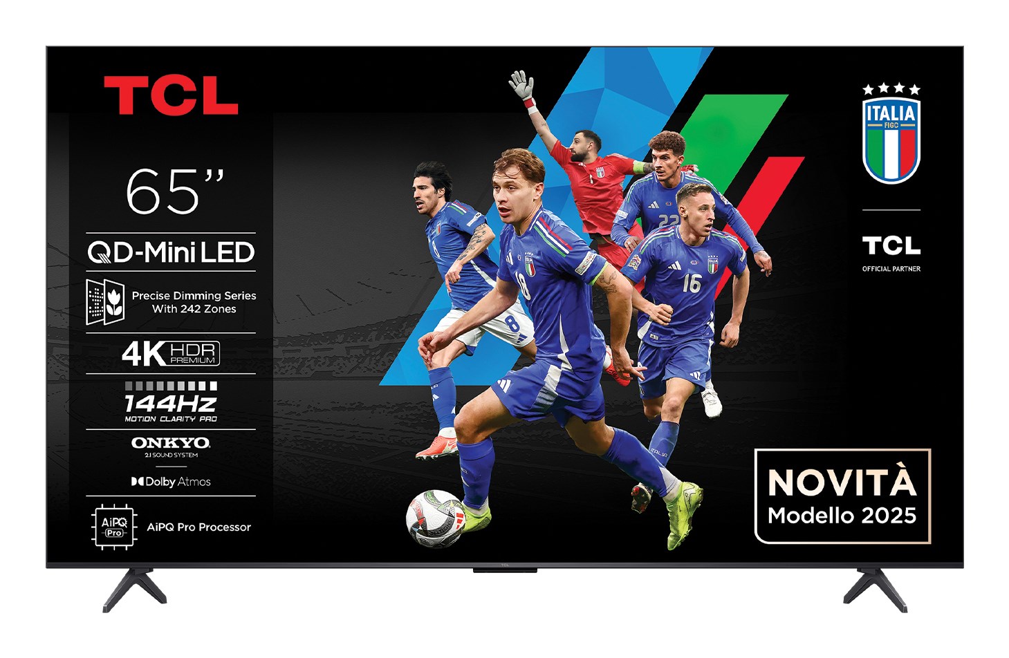 TV TCL 65C69K (65", QD-Mini LED, 4K UHD, 144Hz, Google TV)-0
