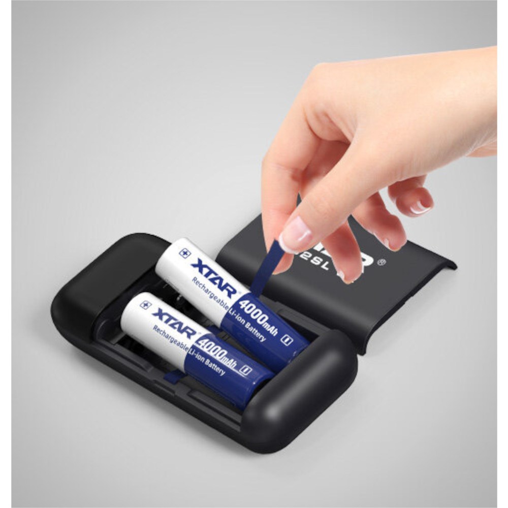 Punjač XTAR PB2SL V2 za Li-ion 18650 / 20700 / 21700 crna boja-4