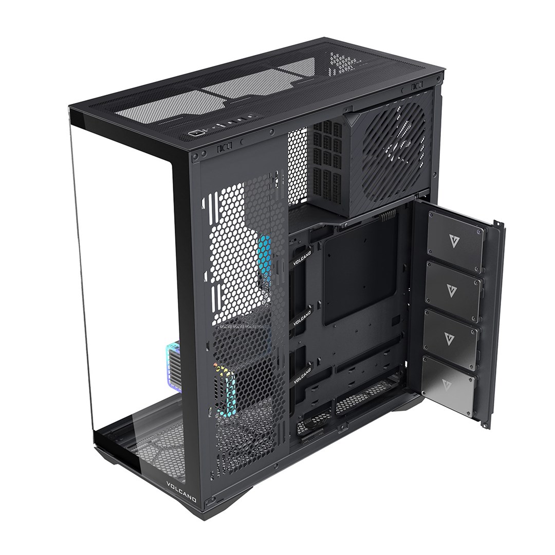 Kućište MODECOM SPACE XL FULL TOWER NF BLACK-5