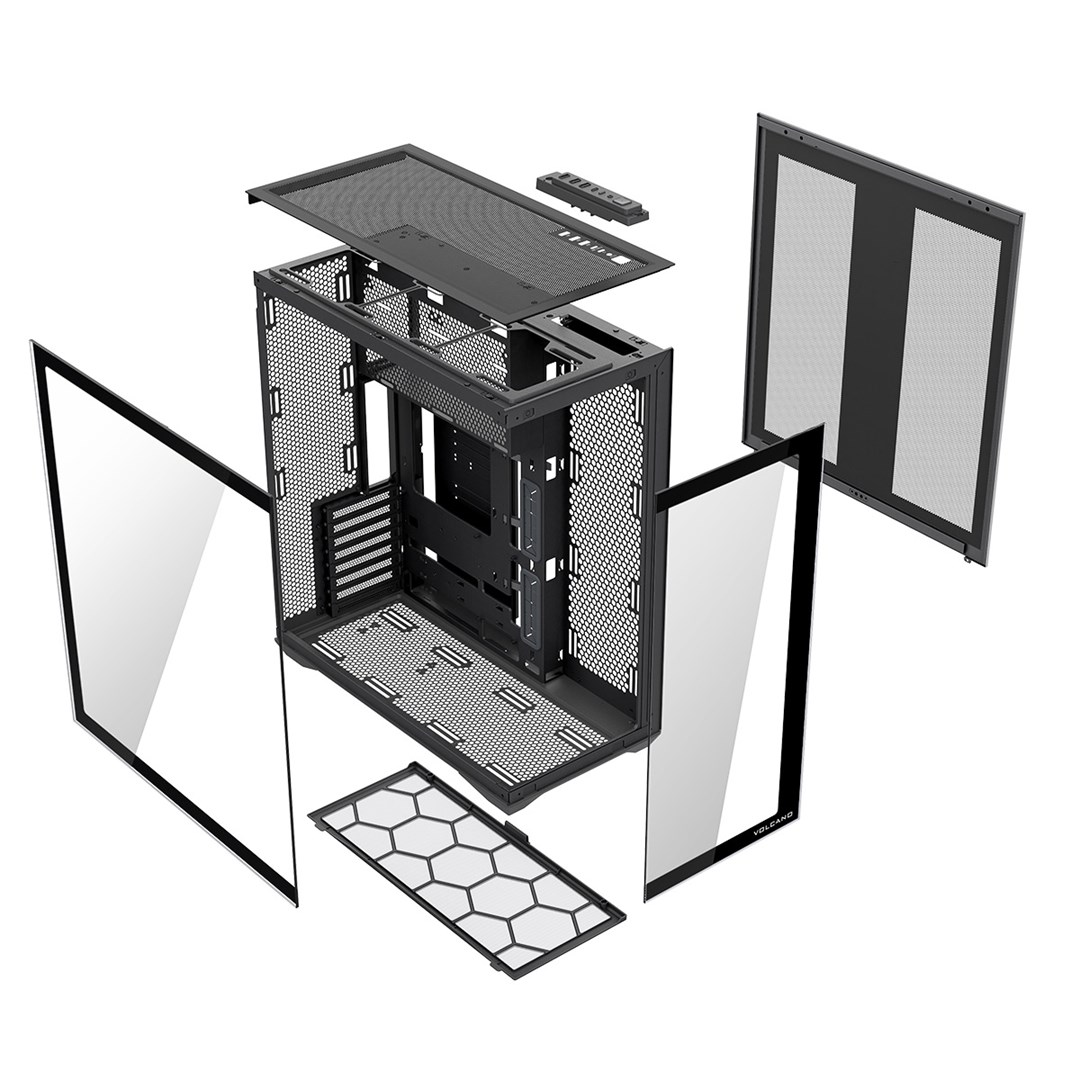 Kućište MODECOM SPACE XL FULL TOWER NF BLACK-0