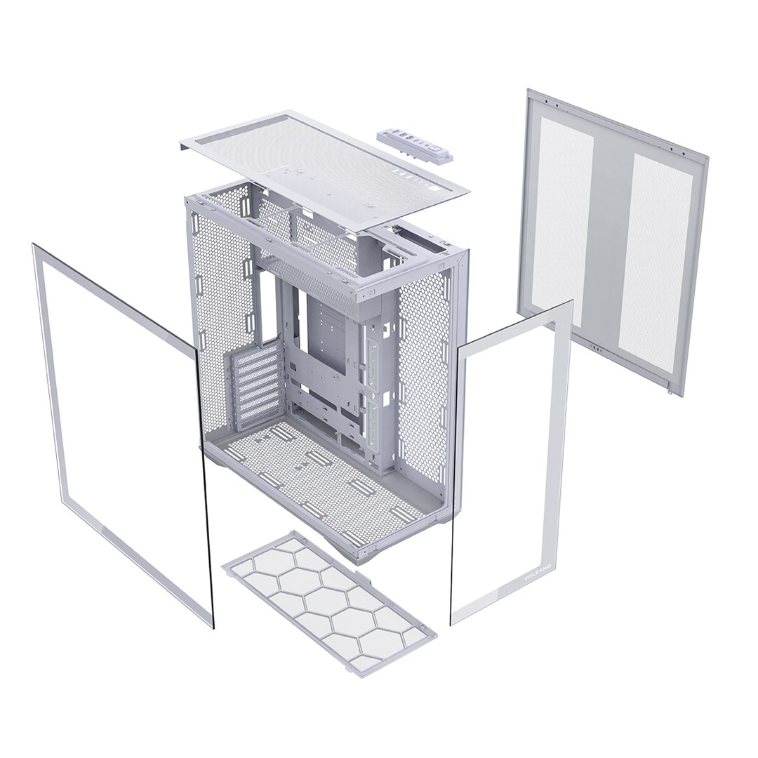 Kućište MODECOM SPACE XL FULL TOWER NF WHITE-5
