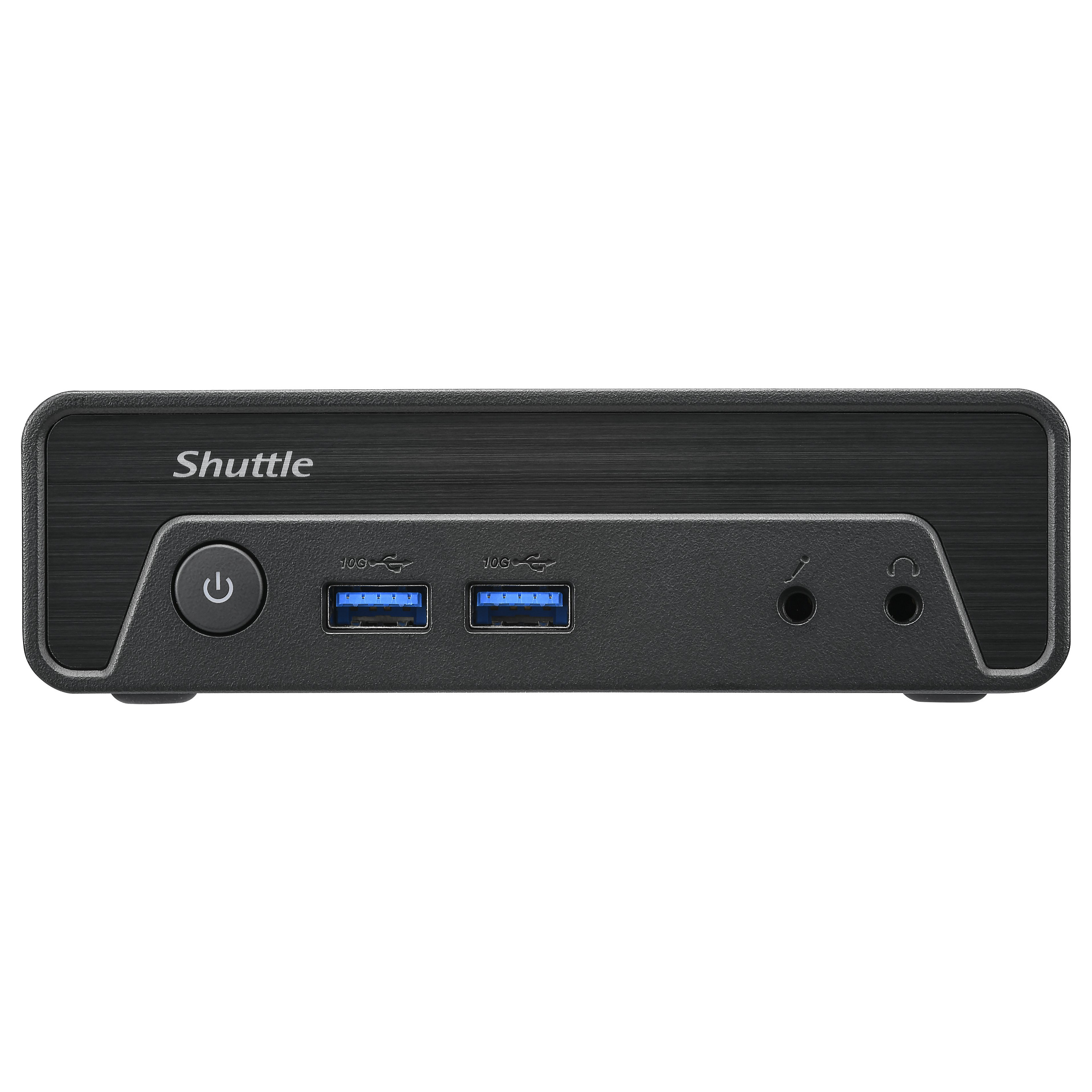 Nano PC SHUTTLE NE10N (Intel N100, HDMI, DP, 6x USB, LAN, fanless)-1