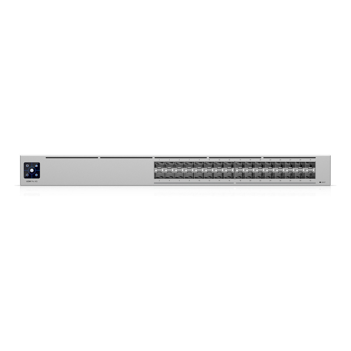 Switch UBIQUITI UniFi Pro XG Aggregation (upravljivi L2/L3, 1U, sivi)-1