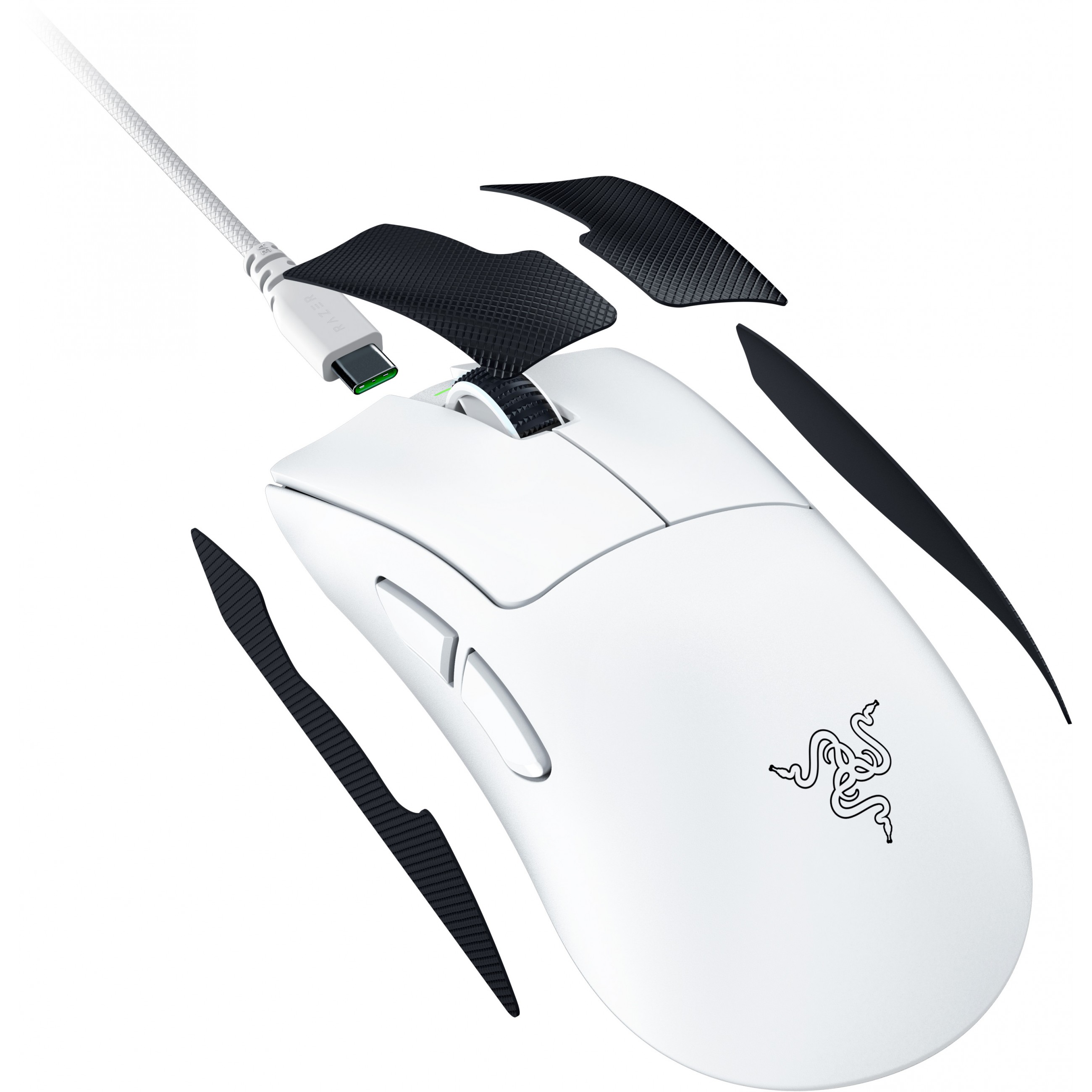 Miš RAZER DeathAdder V4 Pro Gaming bežični desnoruki RF + USB Type-A optički 45000 DPI-3