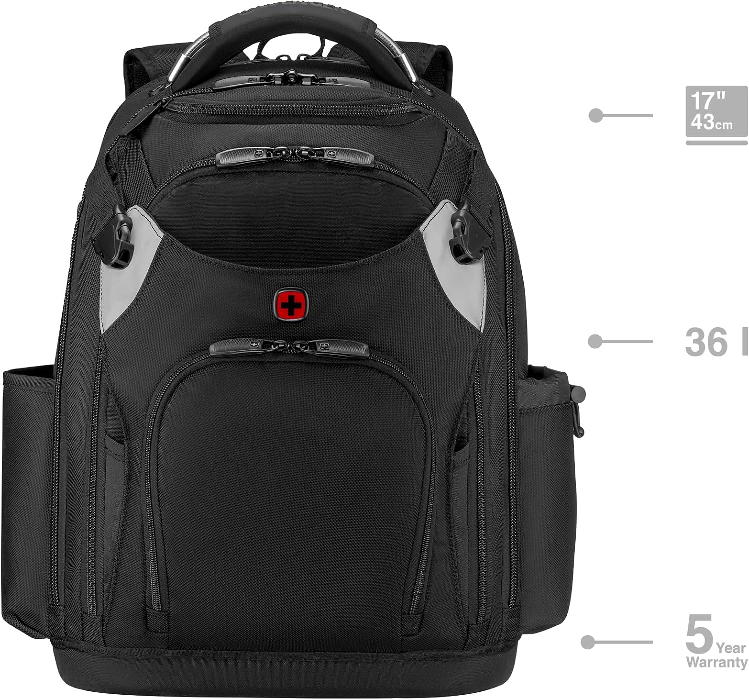 Ruksak Wenger PROFESSIONAL 17" Tool Backpack crna boja-0
