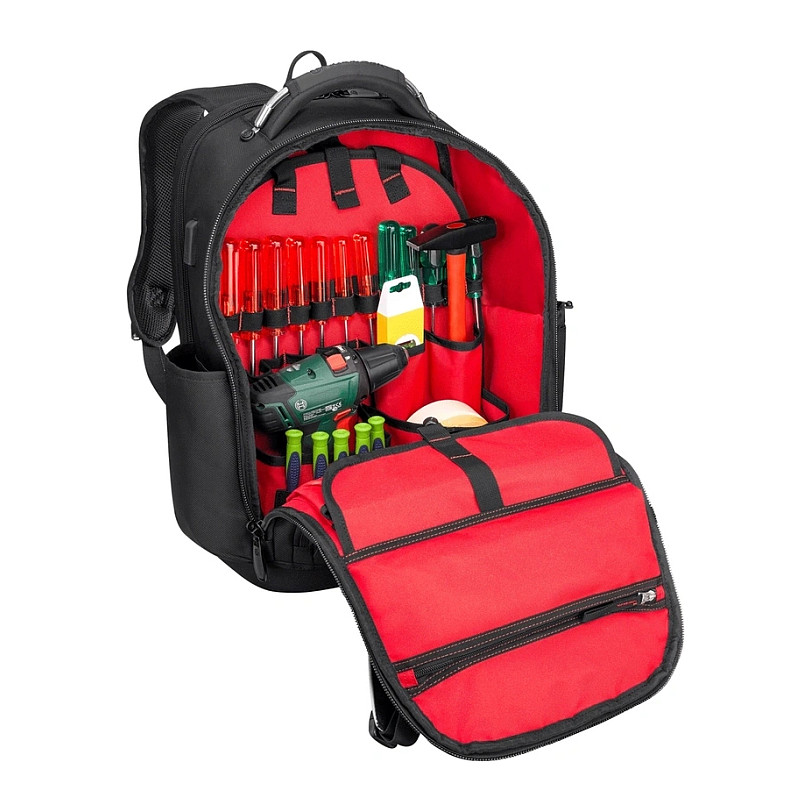 Ruksak Wenger PROFESSIONAL 17" Tool Backpack crna boja-10