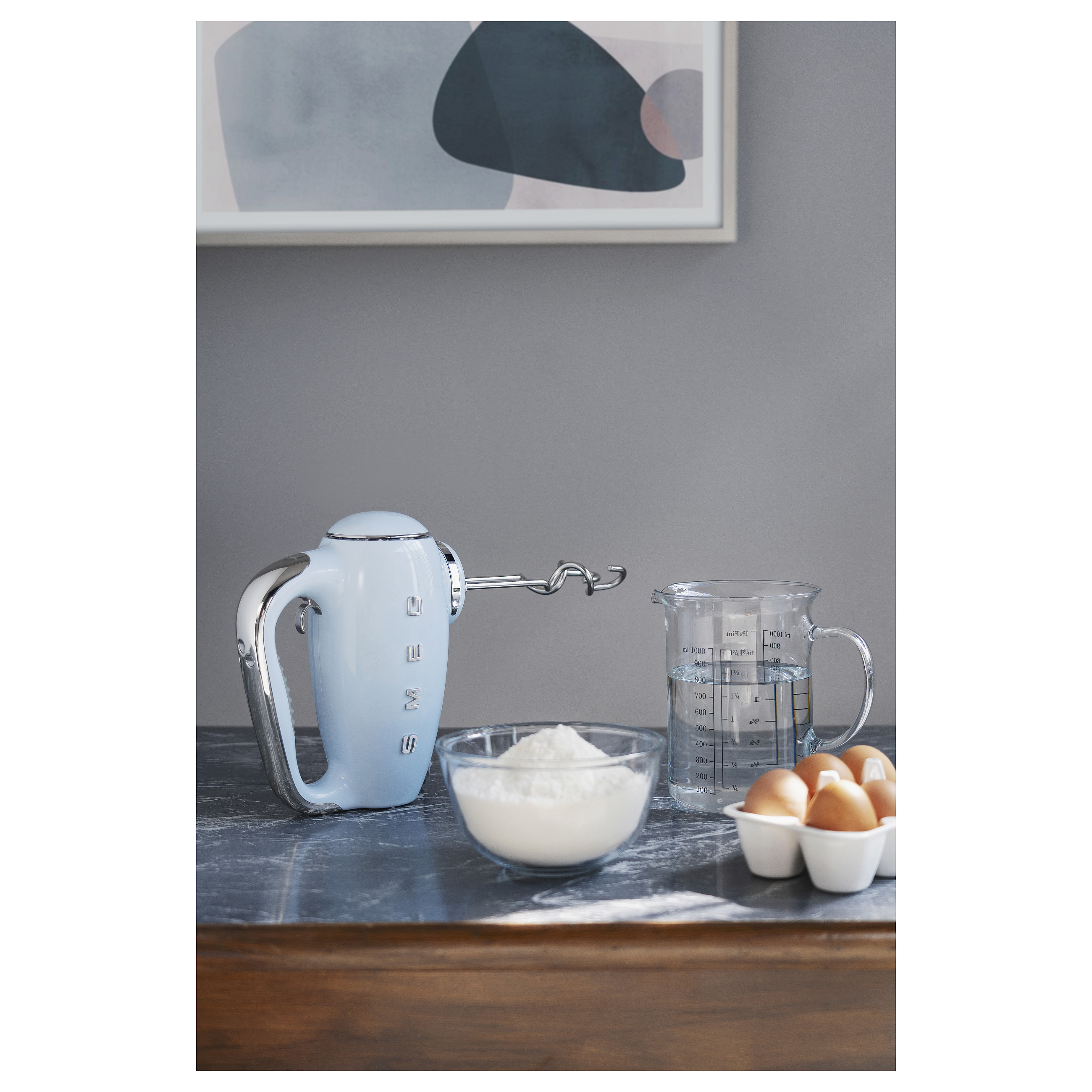 Ručni mikser SMEG HMF01PBEU 50's Style (pastelno plava boja)-6