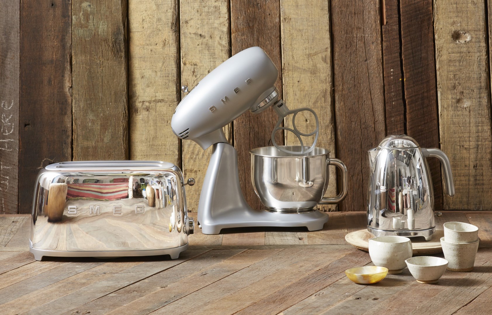 Smeg 50's Style Toaster TSF01SSEU Steel-1