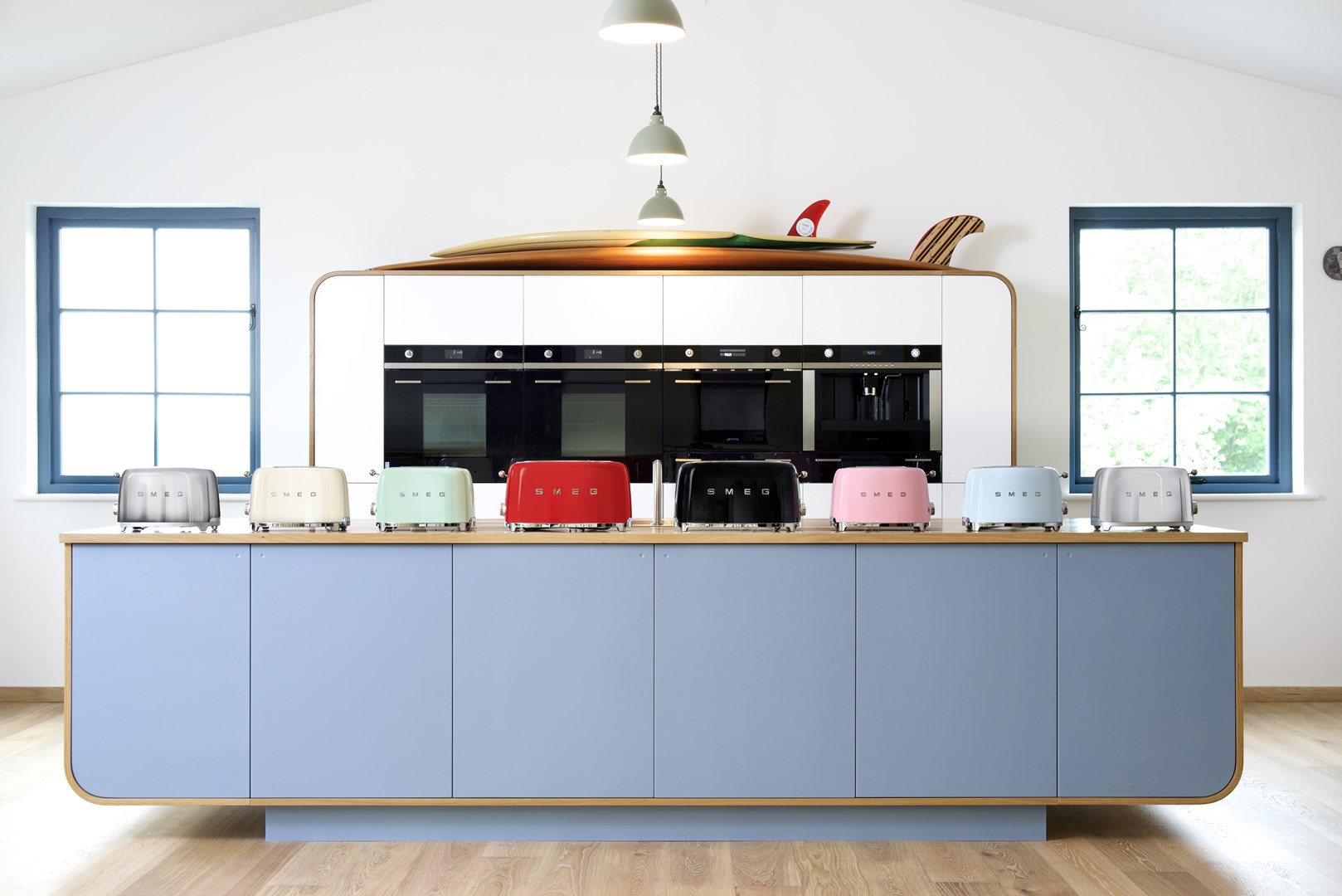 Smeg 50's Style Toaster TSF01SSEU Steel-4