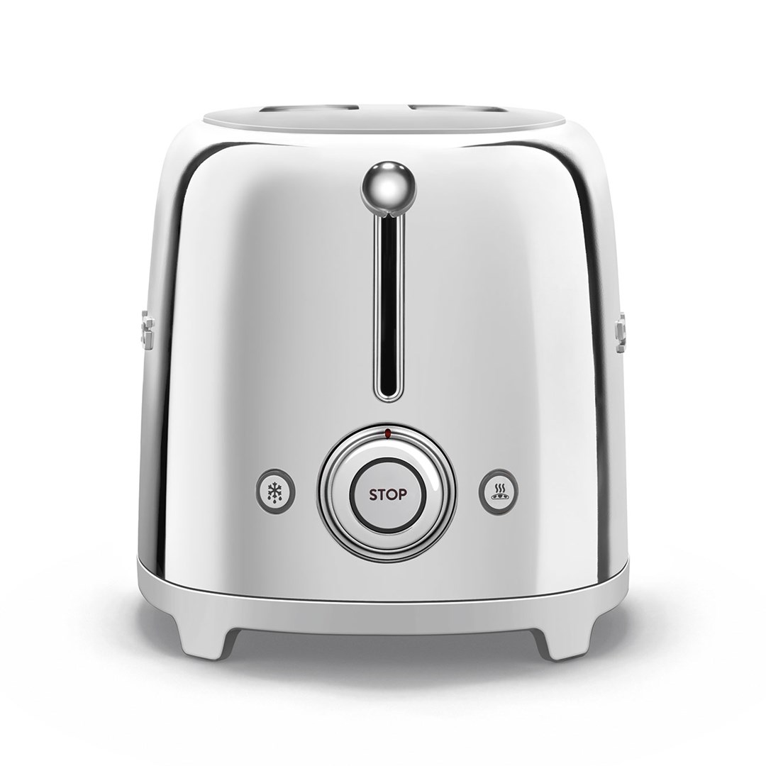 Smeg 50's Style Toaster TSF01SSEU Steel-7