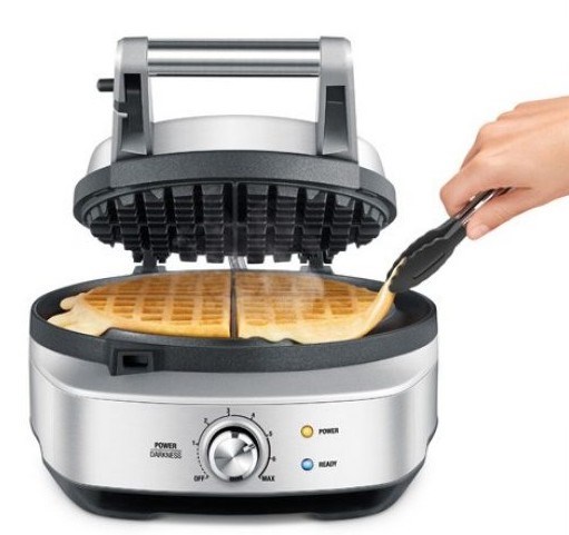 Aparat za vafle SAGE the No-Mess Waffle SWM520BSS, 900W, nehrđajući čelik