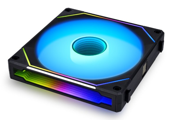 Ventilator za kućište LIAN LI Uni Fan SL-INF 120 RGB Black (120mm, 3 komada, s kontrolerom)-3