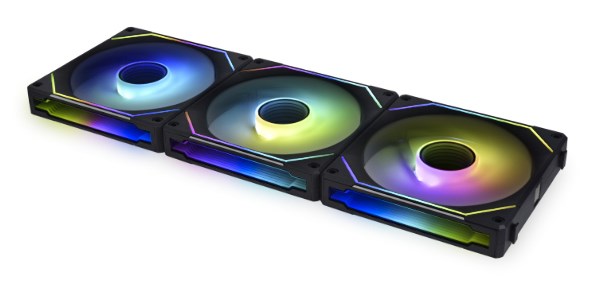 Ventilator za kućište LIAN LI Uni Fan SL-INF 120 RGB Black (120mm, 3 komada, s kontrolerom)-2