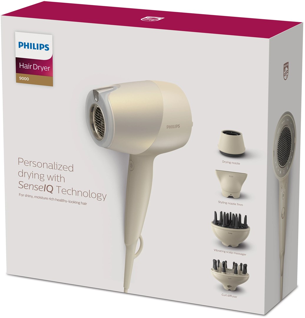 Sušilo za kosu PHILIPS 9000 series BHD829/00 (1800 W, bež)-1