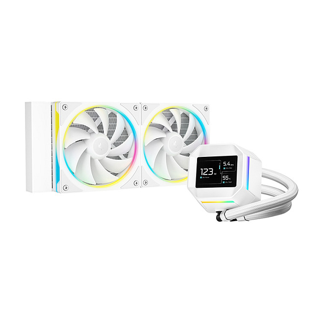HLAĐENJE DEEPCOOL LM240 WH (12 cm)-0