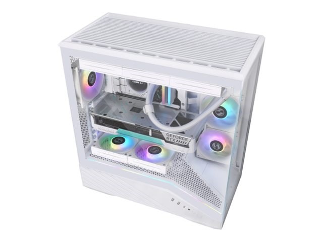 PC Kućište LIAN LI O11 Dynamic Mini Snow Edition (ATX, Kaljeno staklo, Bijelo)-0