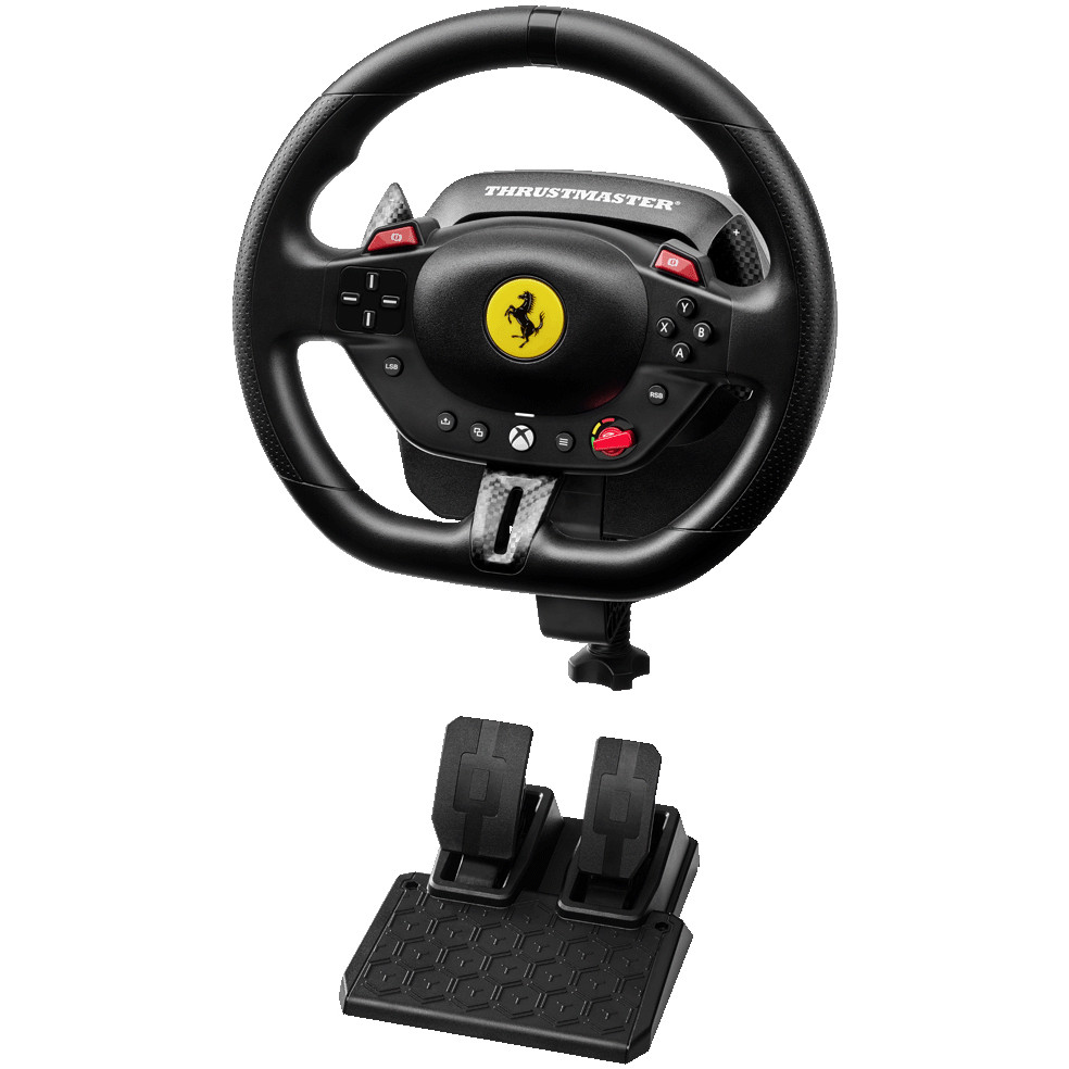 Volan Thrustmaster T98 Ferrari 296 GTS Black USB + Pedale (PC, Xbox One, Xbox Series S, Xbox Series X)-3