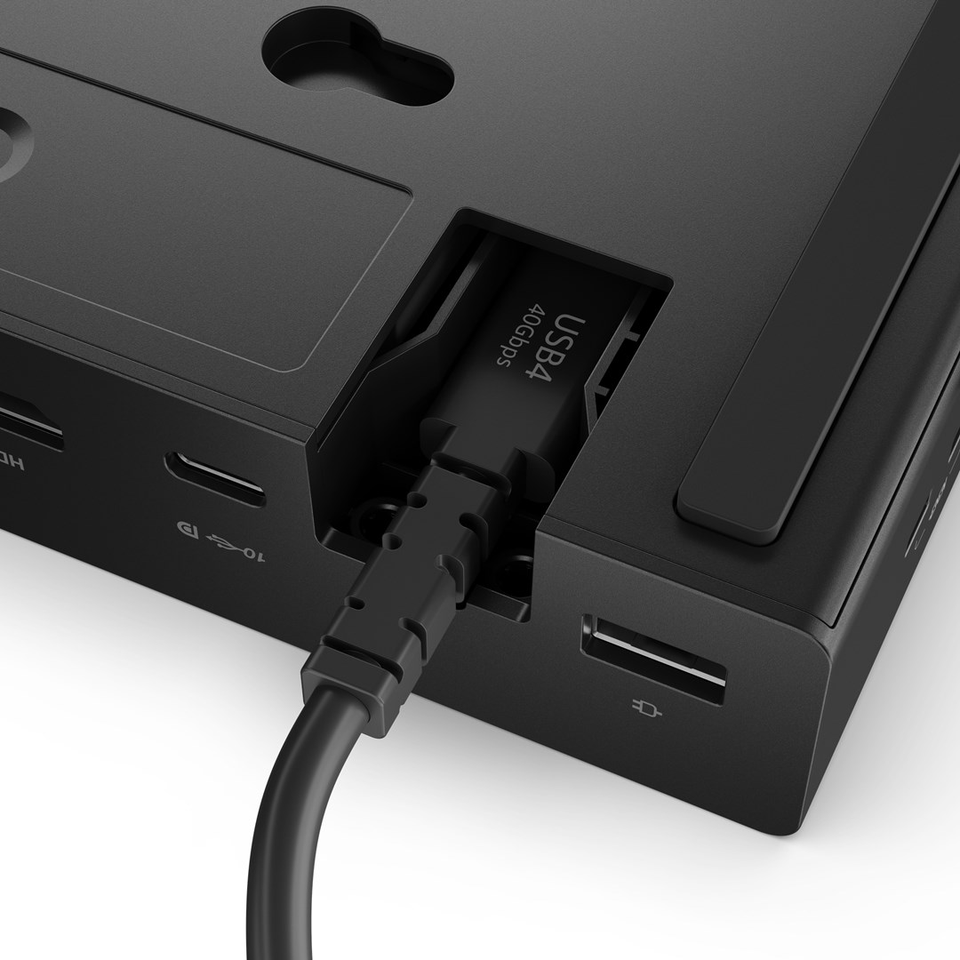 Docking stanica → LENOVO → ThinkPad USB4 Smart Dock 5500 Wired crna boja-1