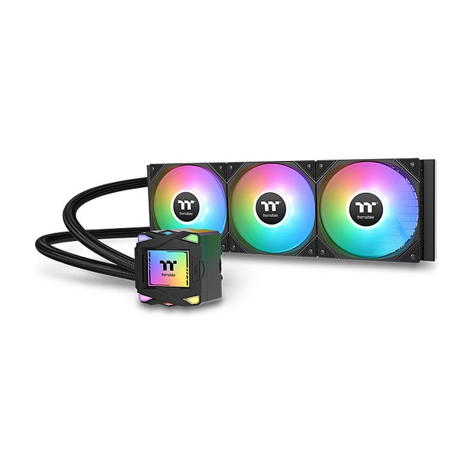 Thermaltake LA360 ARGB Motherboard Liquid cooling kit 12 cm Black 1 pc(s)