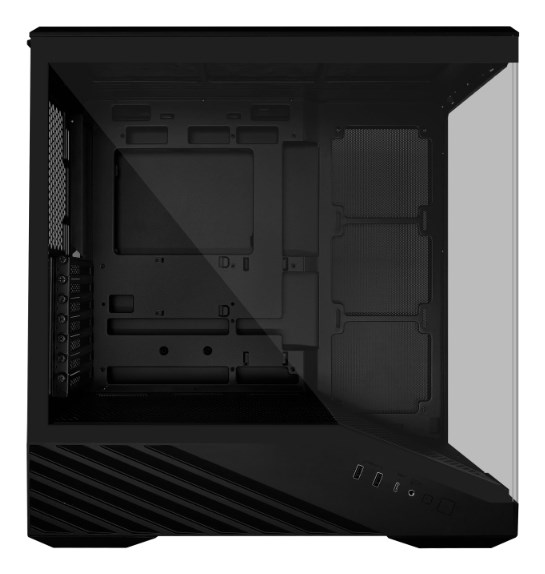 Kućište za računalo LIAN LI Vector V100 (Midi Tower, ATX, ARGB, Kaljeno staklo) Crno-3